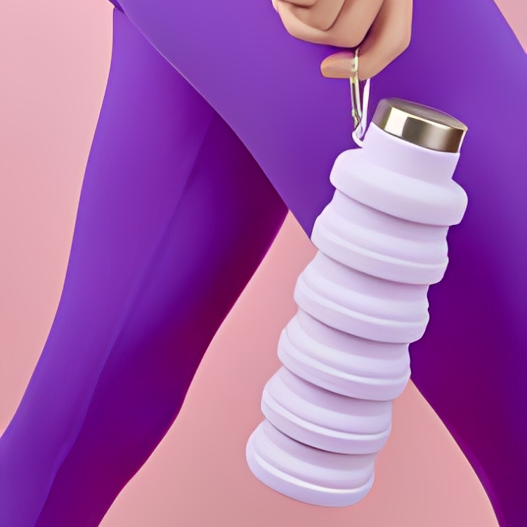 Silicone Foldable  Water Bottles