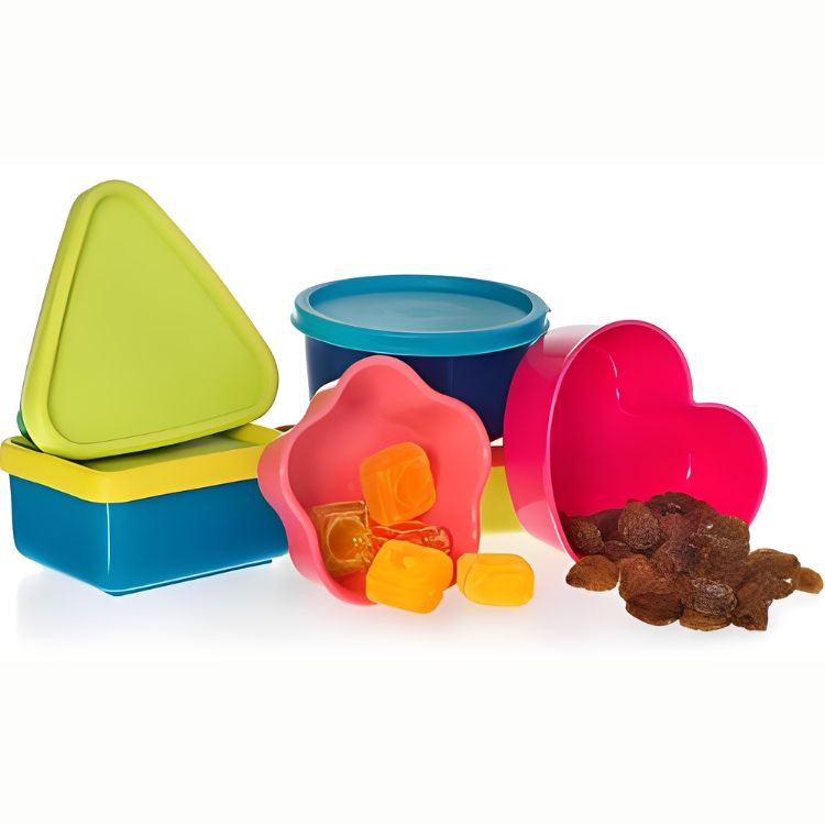 Silicon Snack Box in Multi Colours